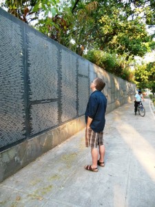 memorial wall